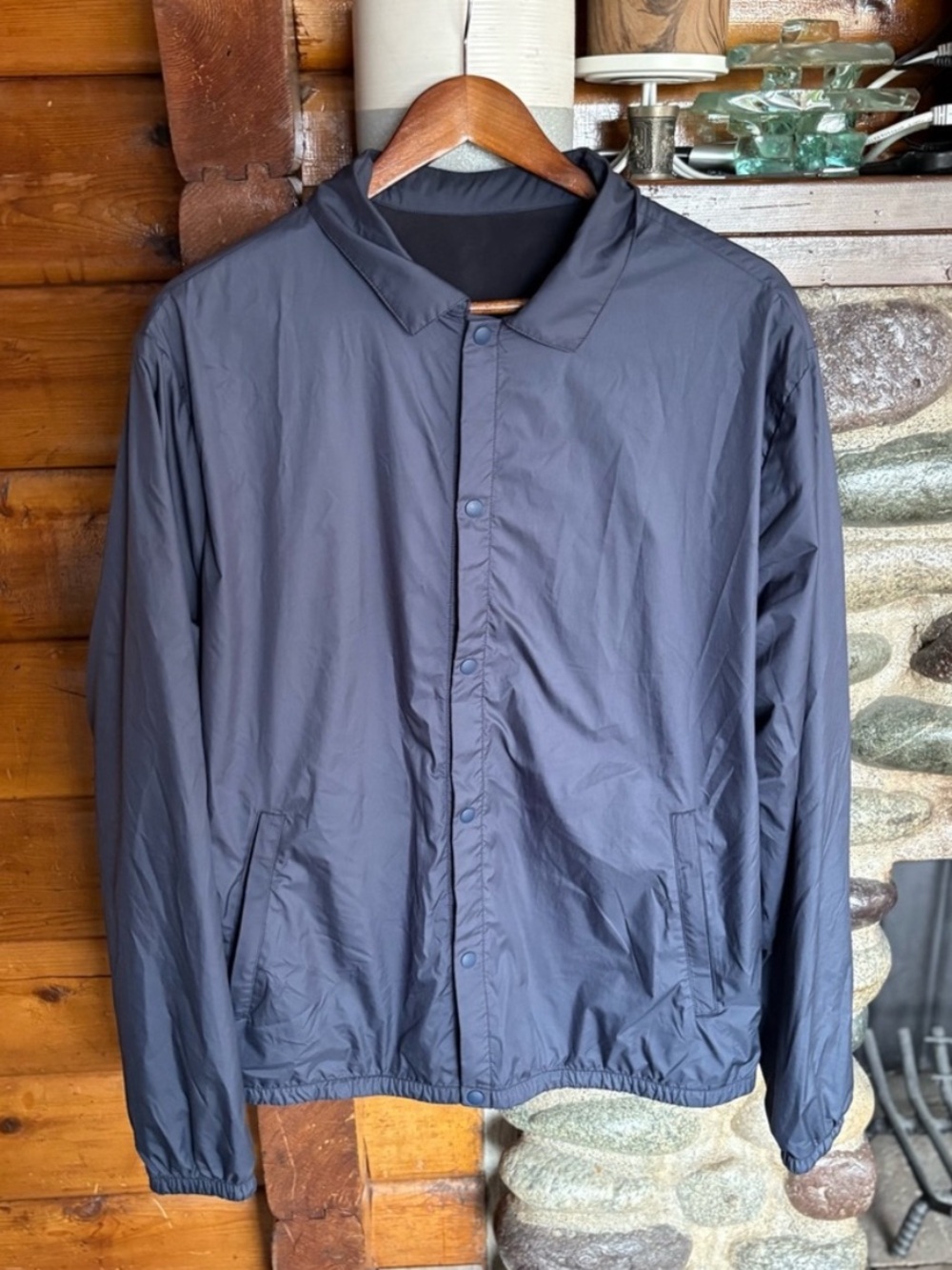 Lululemon Men’s Coaches Jacket Large Navy